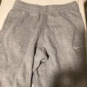 Woman’s small gray Nike sweatpants